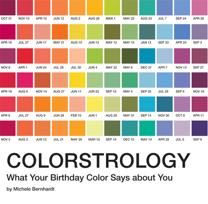 Colorstrology: What Your Birthday Color Says about You Cover Image