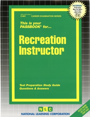 Recreation Instructor: Passbooks Study Guide (Career Examination Series) By National Learning Corporation Cover Image