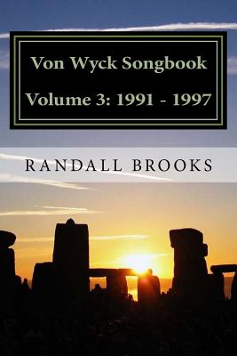 Von Wyck Songbook Volume 3: 1991 - 1997 Cover Image
