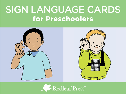 Sign Language Cards for Preschoolers Cover Image