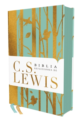 Reina Valera Revisada, Biblia Reflexiones de C. S. Lewis, Tapa Dura, Turquesa, Interior a DOS Colores, Comfort Print Cover Image