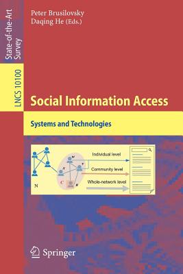 Social Information Access: Systems and Technologies (Lecture Notes in ...