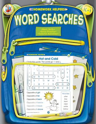 Word Searches, Grades K - 1 (Brighter Child: Homework Helpers #1
