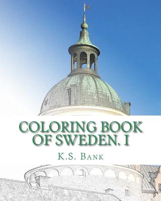 Coloring Book of Sweden. I Cover Image