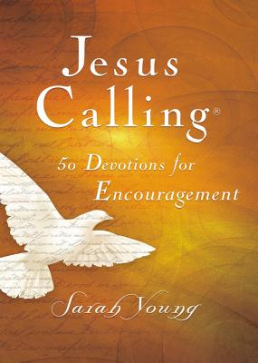 Jesus Calling, 50 Devotions for Encouragement, Hardcover, with Scripture References Cover Image