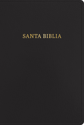 RVR 1960 Biblia letra súper gigante, negro, imitación piel con índice (2023 ed.) Cover Image