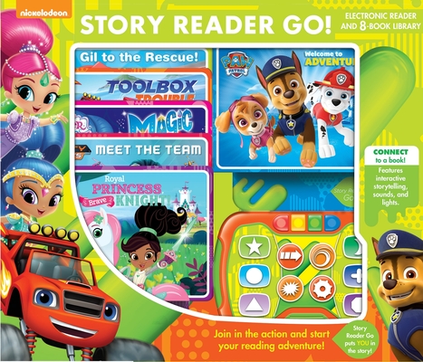Nickelodeon: Story Reader Go! Electronic Reader and 8-Book Library