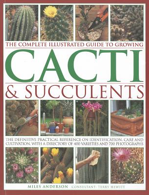 The Complete Illustrated Guide to Growing Cacti & Succulents: The Definitive Practical Reference on Identification, Care and Cultivation, with a Direc By Miles Anderson, Terry Hewitt (Consultant) Cover Image