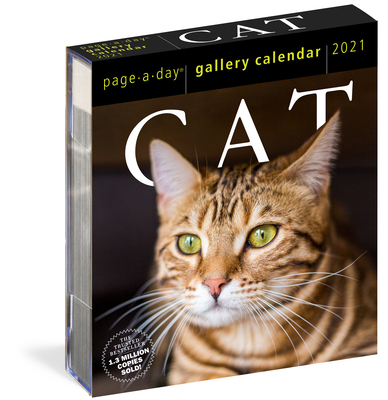 Cat Page-A-Day Gallery Calendar 2021 By Workman Calendars Cover Image
