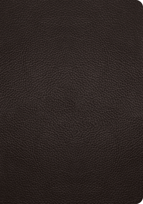 ESV Study Bible (Buffalo Leather, Deep Brown)  Cover Image