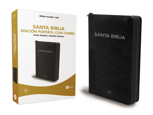 Santa Biblia Rvr1960- Edicion Portatil Con Cremallera By Rvr 1960- Reina Valera 1960 Cover Image