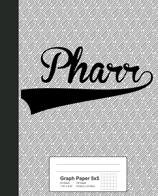 Graph Paper 5x5: PHARR Notebook By Weezag Cover Image