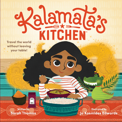 Kalamata's Kitchen By Sarah Thomas, Derek Wallace (Created by), Jo Kosmides Edwards (Illustrator) Cover Image