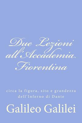 Due Lezioni all'Accademia Fiorentina: circa la figura, sito e grandezza dell'Inferno di Dante Cover Image