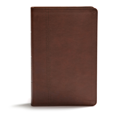 Cover for CSB Restoration Bible, Brown LeatherTouch, Indexed