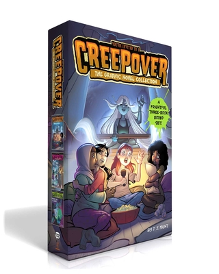 You're Invited to a Creepover The Graphic Novel Collection (Boxed Set): Truth or Dare . . . The Graphic Novel; You Can't Come in Here! The Graphic Novel; Ready for a Scare? The Graphic Novel (You're Invited to a Creepover: The Graphic Novel) Cover Image