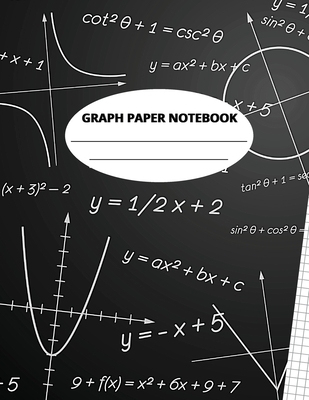 Graph Paper Notebook: Grid Paper Large Size 8.5'' x 11 Cover Image