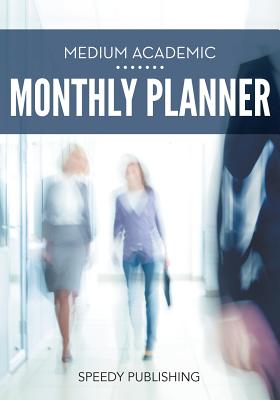 Medium Academic Monthly Planner Cover Image