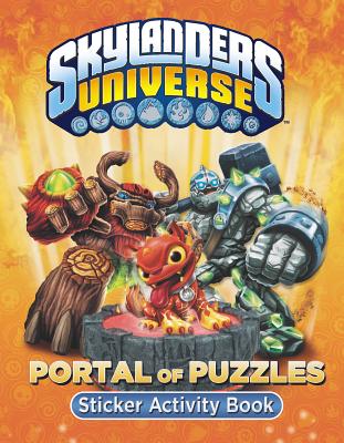 Skylanders Universe Portal of Puzzles Sticker Activity Book