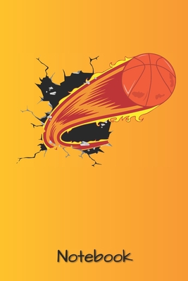 Notebook: Basketball - A5 - Liniert (Linien) 120 Seiten - Notizbuch - Tagebuch - Tagesplaner - Wochenplaner - Planer - Geschenk By Spoox Designs Cover Image