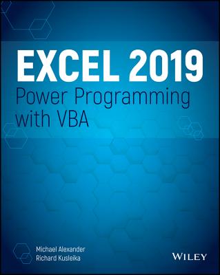 Excel 2019 Power Programming with VBA Cover Image