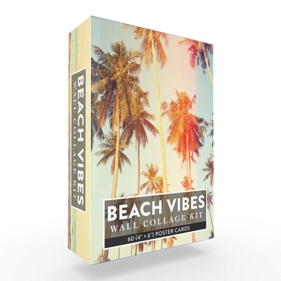 Beach Vibes Wall Collage Kit: 60 (4" × 6") Poster Cards (Collage Kits)