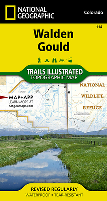 Walden, Gould Map (National Geographic Trails Illustrated Map #114)