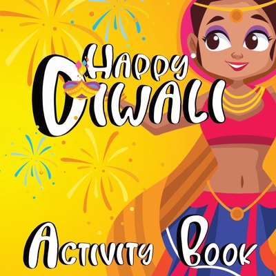 Happy Diwali Activity Book For Kids Cover Image