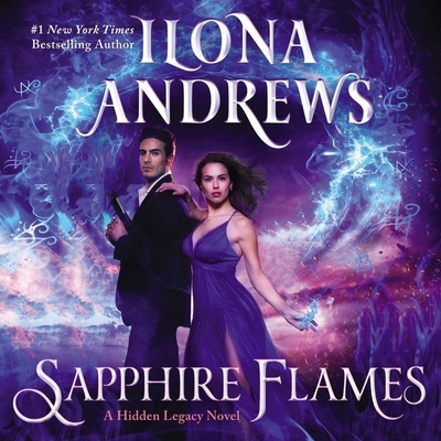 Sapphire Flames: A Hidden Legacy Novel Cover Image