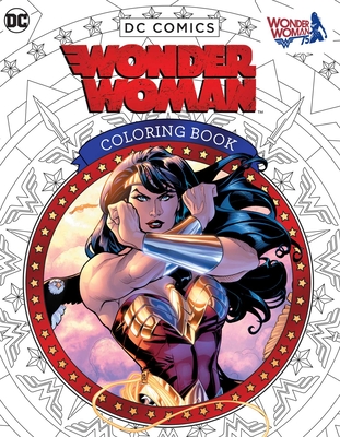 DC Comics: Wonder Woman Coloring Book Cover Image