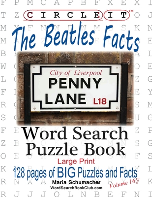 Circle It, The Beatles Facts, Word Search, Puzzle Book Cover Image