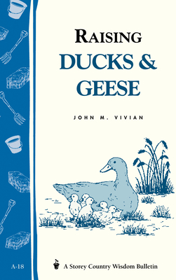 Raising Ducks & Geese: Storey's Country Wisdom Bulletin A-18 (Storey Country Wisdom Bulletin) By John Vivian Cover Image