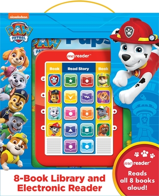 Nickelodeon Paw Patrol: 8-Book Library and Electronic Reader Sound Book Set [With Electronic Reader and Battery] Cover Image