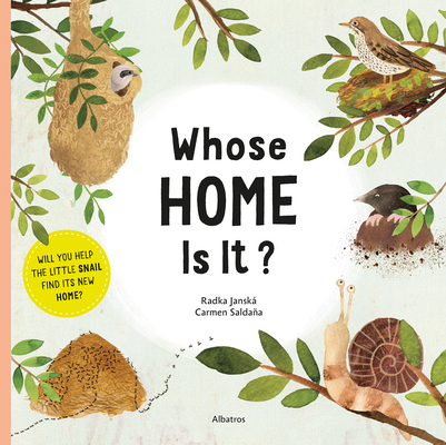 Whose Home Is It? By Radka Piro, Carmen Saldana (Illustrator) Cover Image