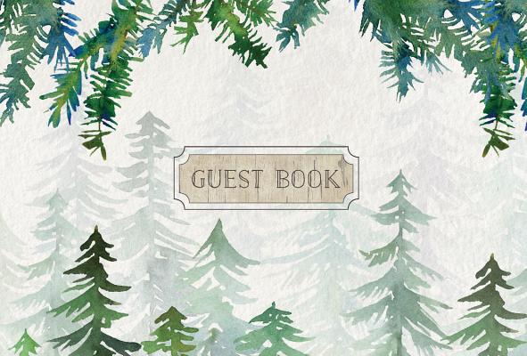 Guest Book Cabin Edition Cover Image