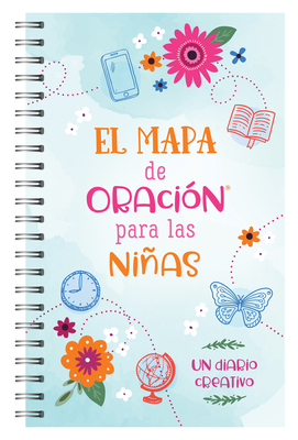 El mapa de oración para las niñas: Un diario creativo (Faith Maps) Cover Image