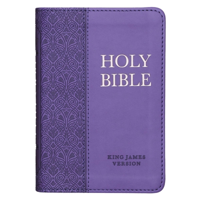 KJV Bible Mini Pocket Purple  Cover Image