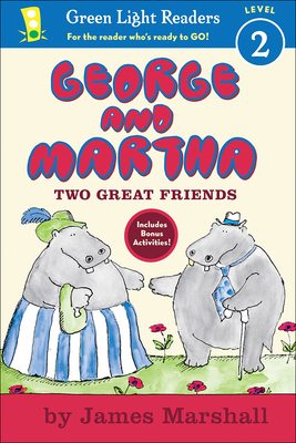 George and Martha: Two Great Friends (George & Martha Early Reader (Library)) By James Marshall, James Marshall (Illustrator) Cover Image