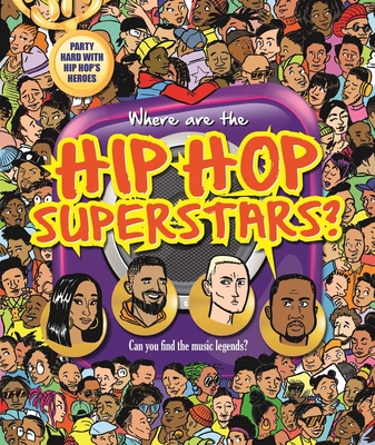 Where are the Hip Hop Superstars?: Search & Seek Book for Adults Cover Image