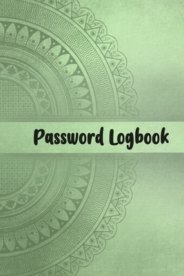 Password Logbook: Keep track of: usernames, passwords, web addresses in one easy & organized place