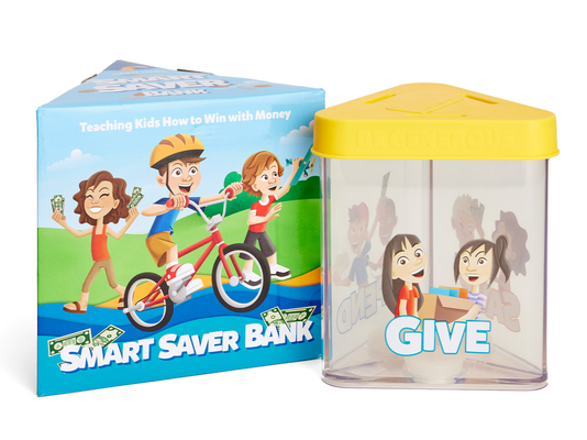 Smart Saver Bank: Teaching Kids How to Win with Money! Cover Image