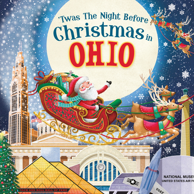 'Twas the Night Before Christmas in Ohio By Jo Parry (Illustrator) Cover Image