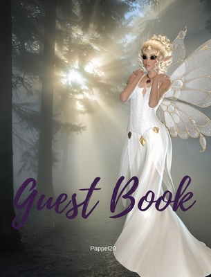 Guest Book - White Fairy Themed for any occasions Cover Image