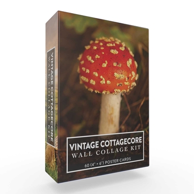 Vintage Cottagecore Wall Collage Kit: 60 (4" × 6") Poster Cards (Collage Kits)