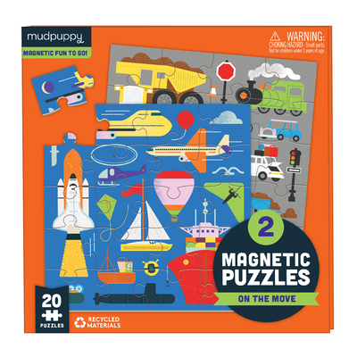 On the Move Magnetic Puzzles By Mudpuppy, Nous Vous (Illustrator) Cover Image