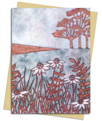 Janine Partington: Copper Foil Meadow Scene Greeting Card Pack: Pack of 6 (Greeting Cards)