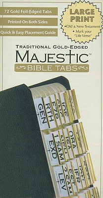 Majestic Bible Tabs Traditional Gold By Ellie Claire Cover Image