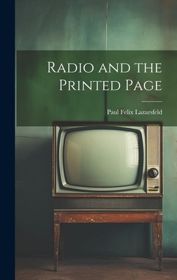 Radio and the Printed Page Cover Image