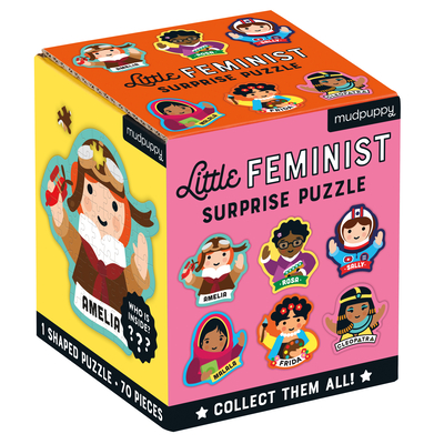 Little Feminist Surprise Puzzle By Lydia Ortiz (Illustrator) Cover Image