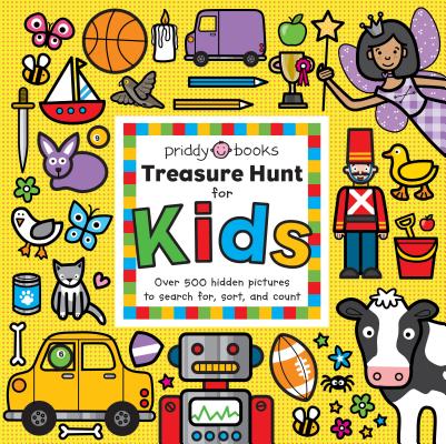 Treasure Hunt: Treasure Hunt for Kids: Over 500 hidden pictures to search for, sort, and count Cover Image